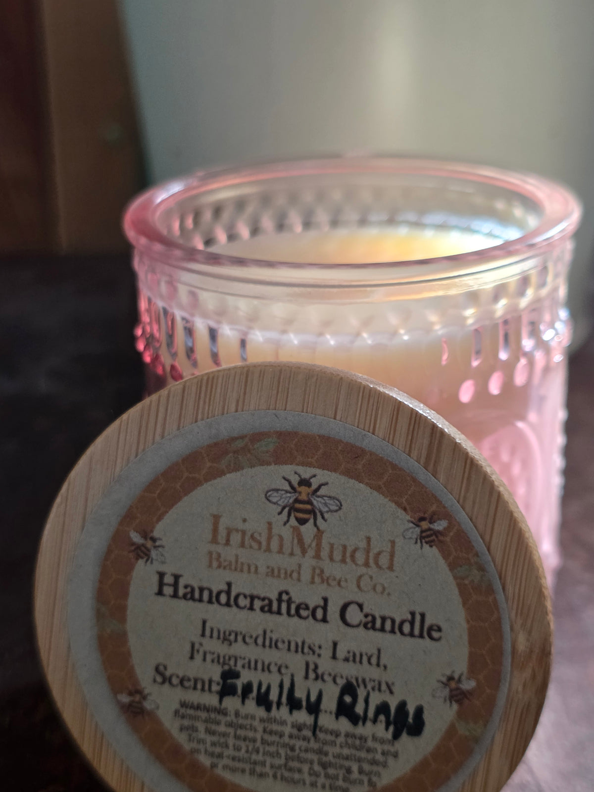 Heritage KuneKune Lard Base Candles